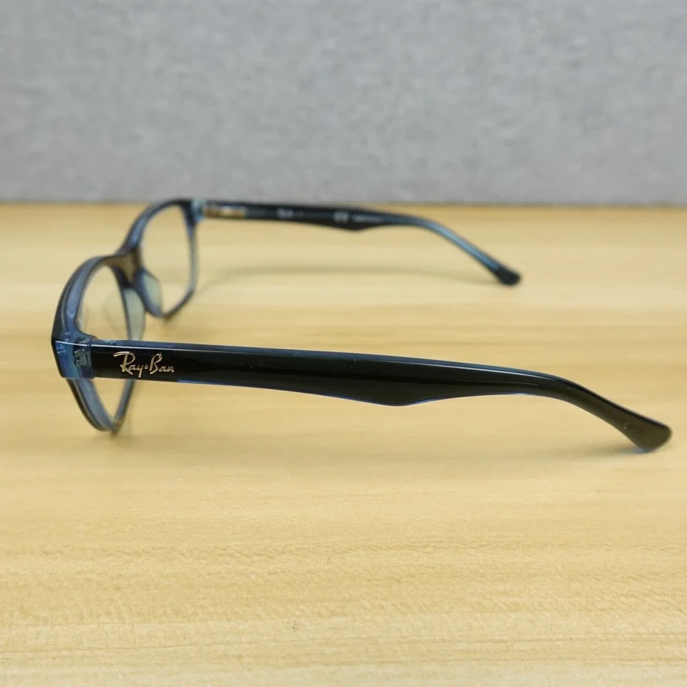 Ray-Ban Kids Eyeglasses Frames RB1555 3667 Blue Rectangle Full Rim 48-16-130